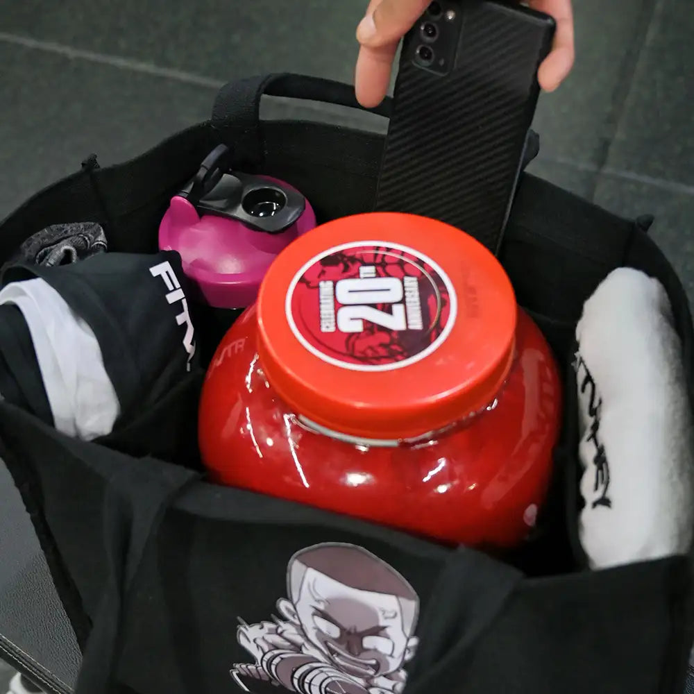 Tote Bag BLACK Installing Muscle