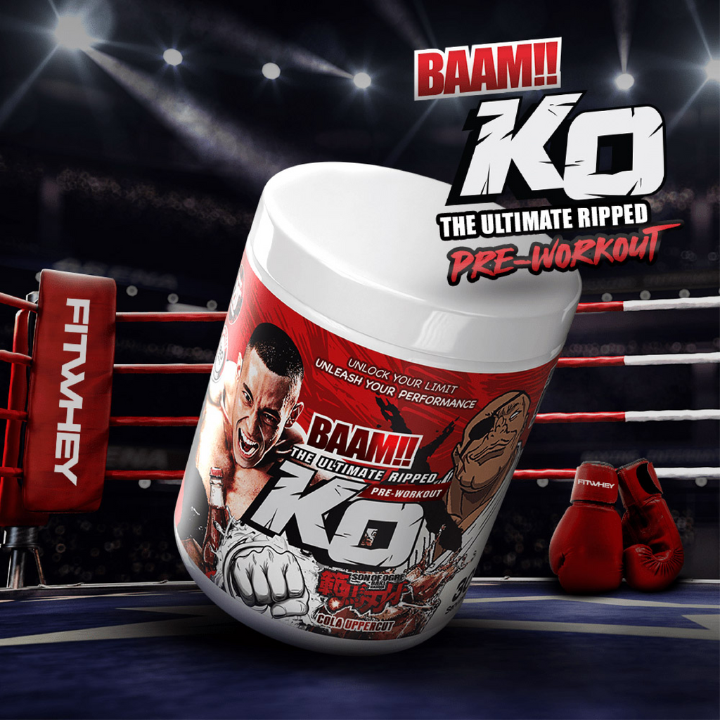 The Ultimate Ripped Pre-workout K.O. X DOPPO