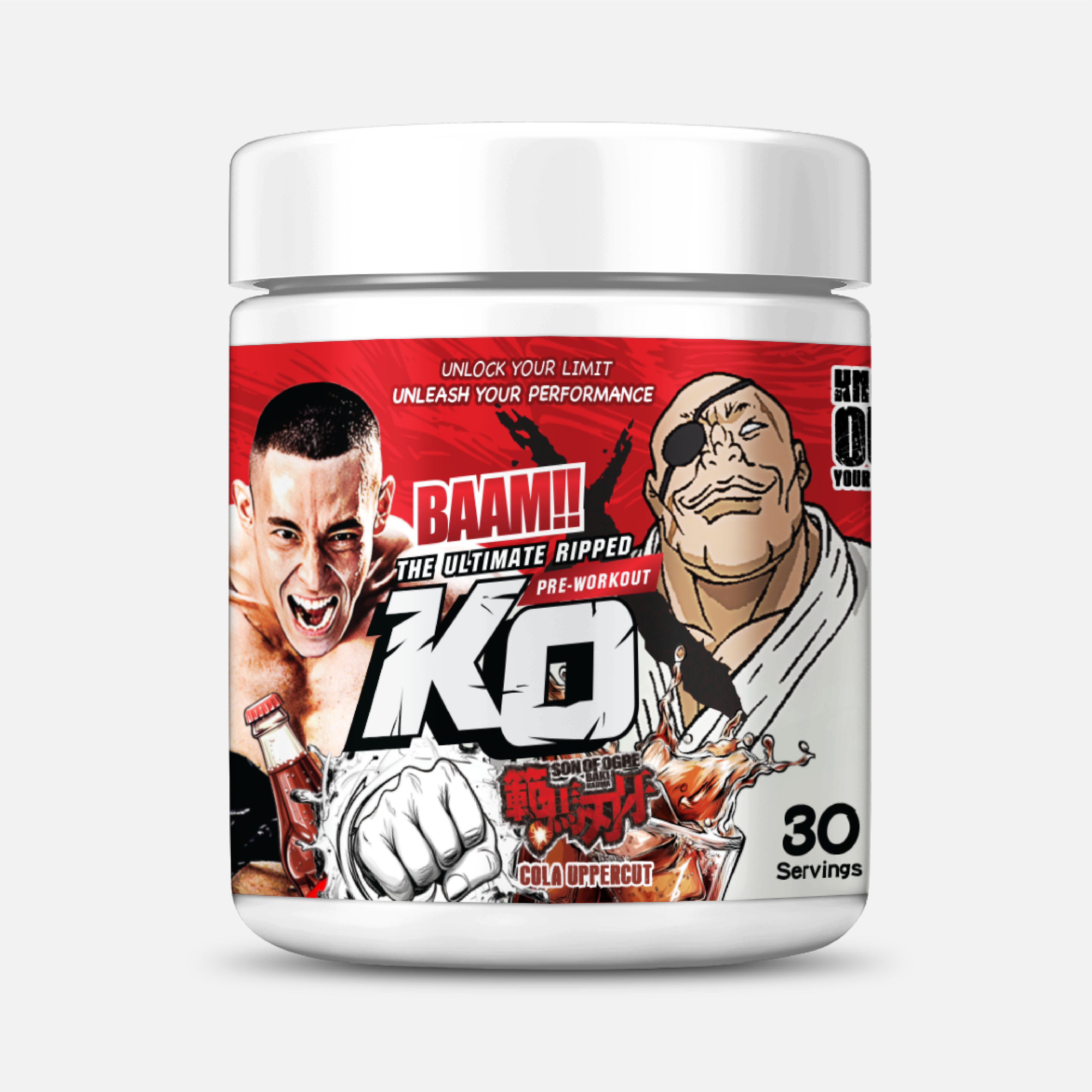 The Ultimate Ripped Pre-workout K.O. X DOPPO