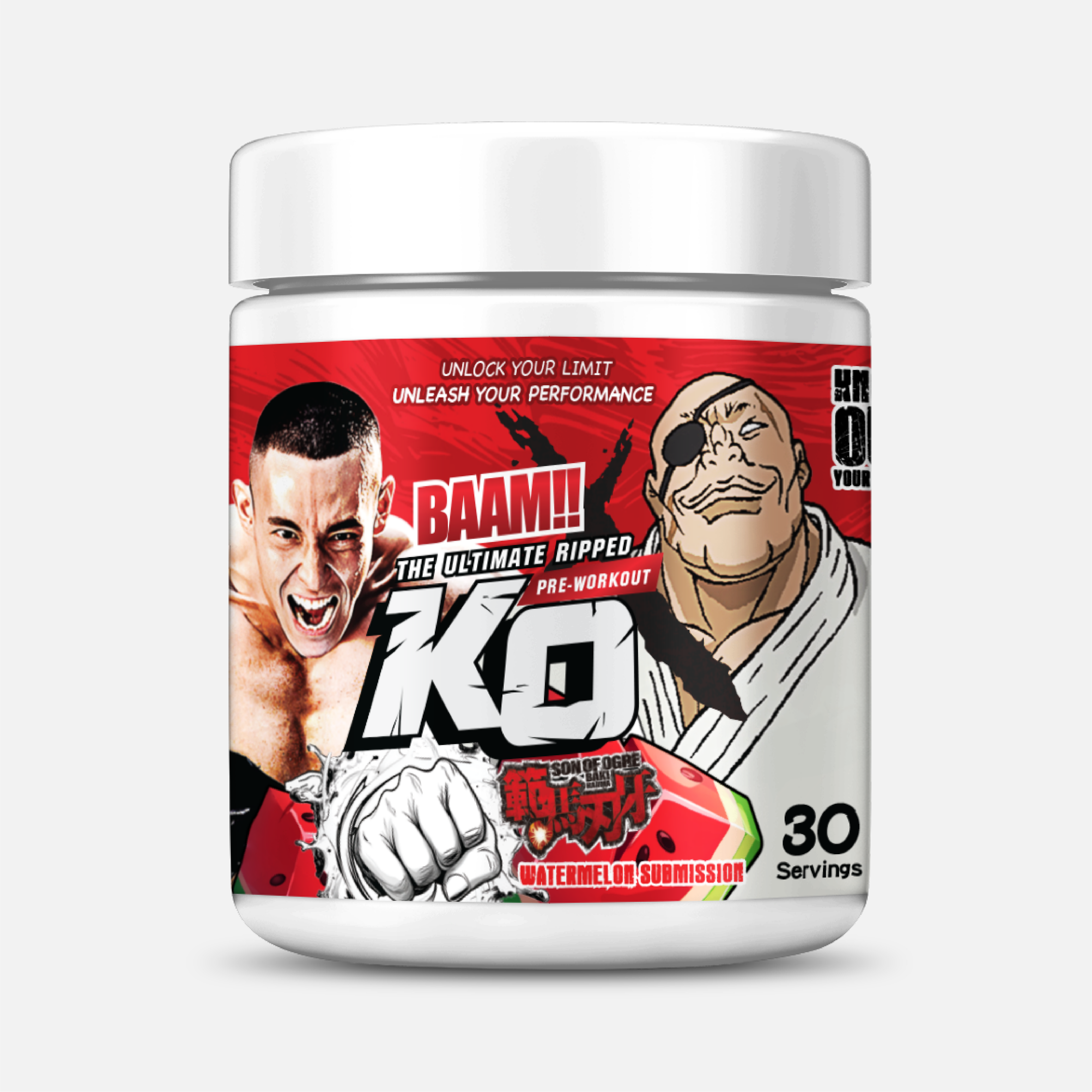 The Ultimate Ripped Pre-workout K.O. X DOPPO