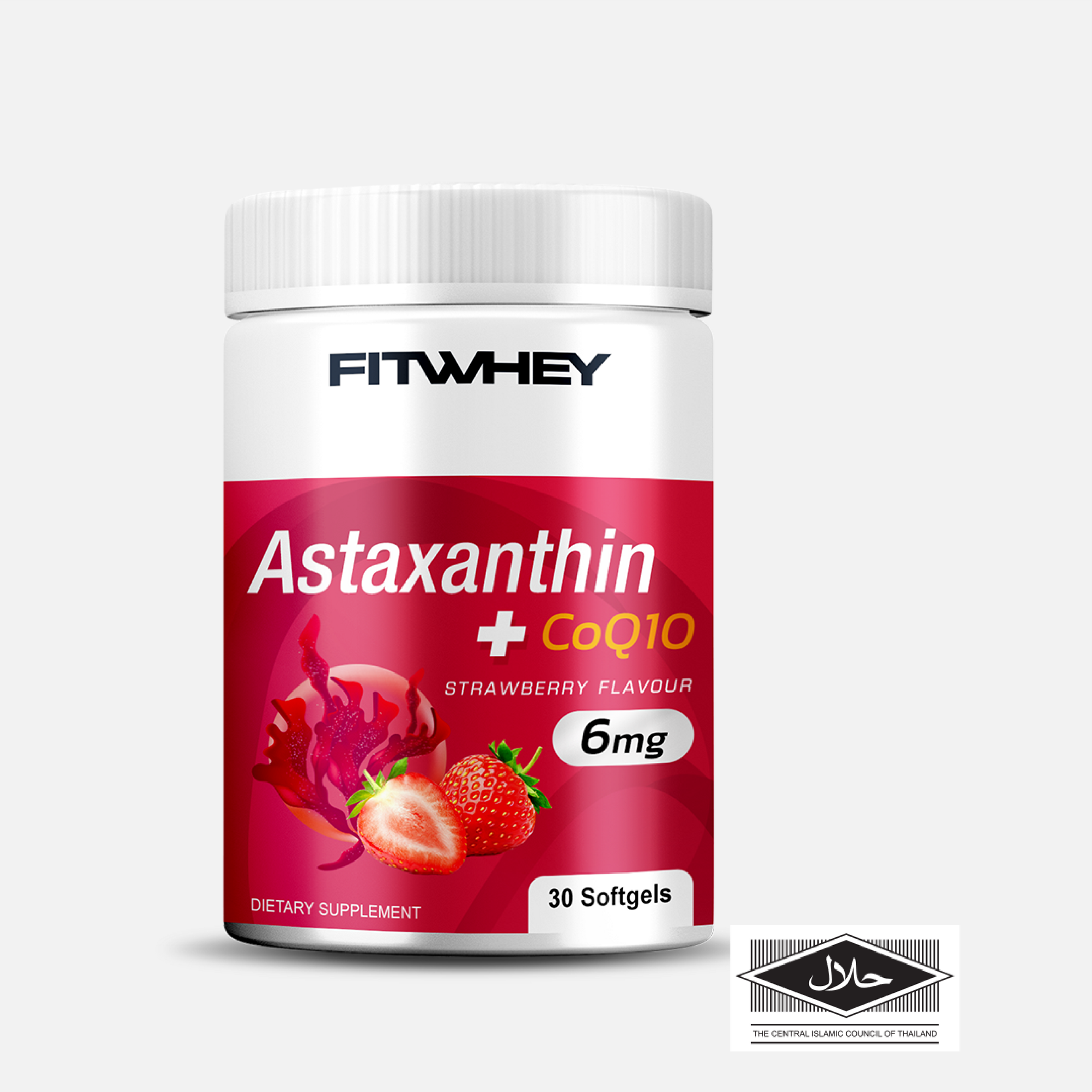 Astaxanthin 6mg + CoQ10 30mg